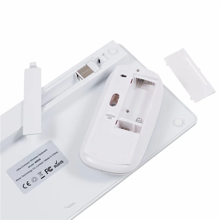 Bulk Buy K09 Tastiera e Mouse Wireless Combo 2.4G Tastiera e Mouse Wireless per Computer per Windows, PC