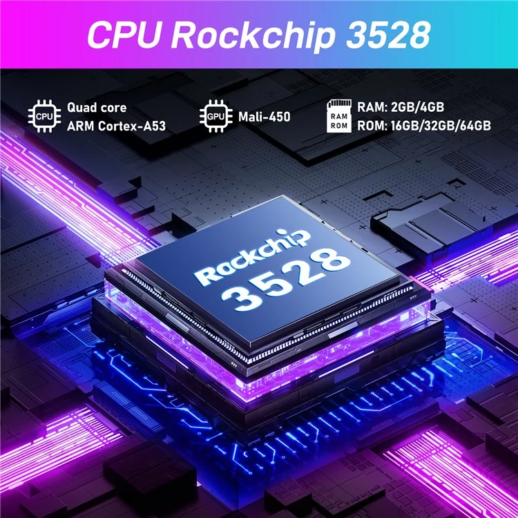 H96 Max M1 Smart TV Box Android 13 Rockchip 3528 4GB RAM 32GB ROM Set-Top Box Support 4K BT 4.0 - AU Plug