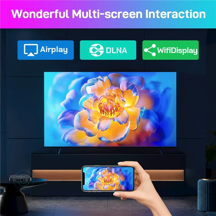 H96 Max M5 Android 11.0 Smart TV Box 1GB RAM 8GB ROM RK3318 4K Ultra HD Set Top Box - EU Plug