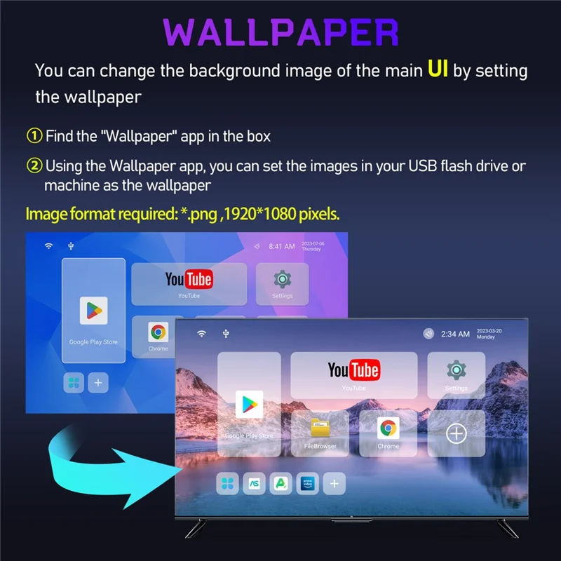 H96 Max M1 Smart TV Box Android 13 Rockchip 3528 2GB RAM 16GB ROM Set-Top Box Support 4K BT 4.0 - UK Plug