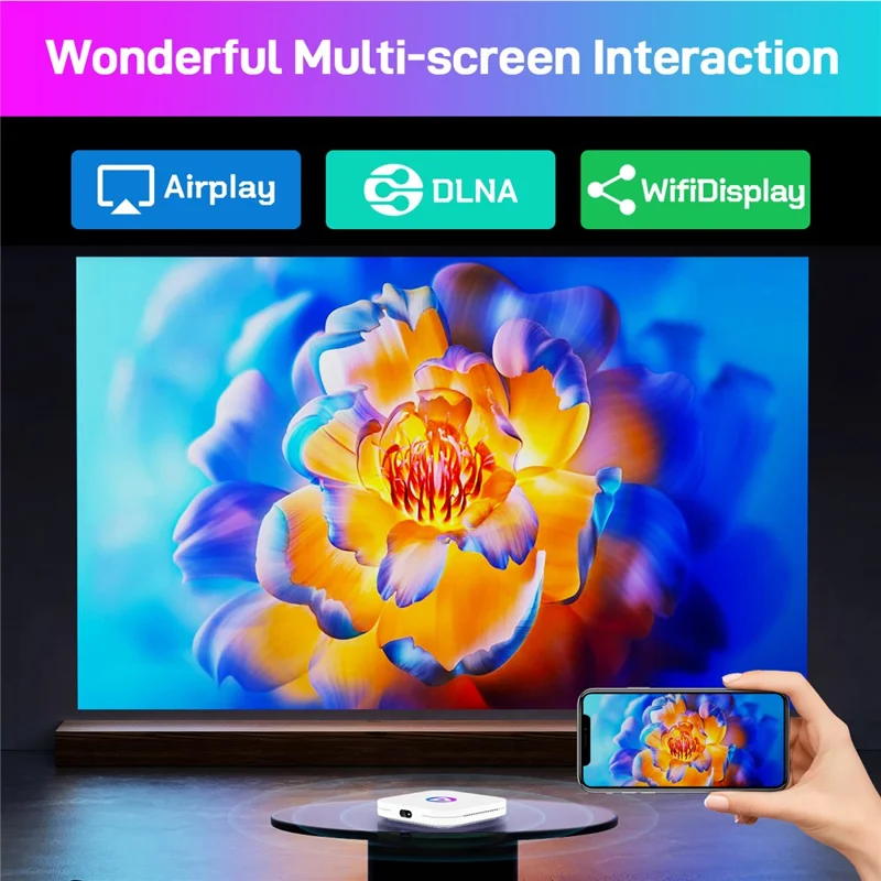 H96 Max M1 Smart TV Box Android 13 Rockchip 3528 2GB RAM 16GB ROM Set-Top Box Support 4K BT 4.0 - UK Plug