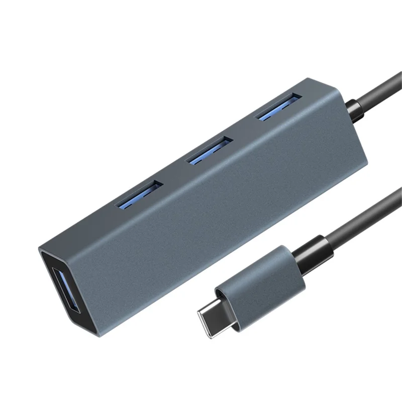 DEVIA Type-C Hub USB-C 3.1 Adapter to 4 x USB 3.0 for Laptop Computer