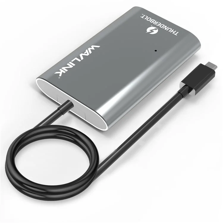 Adaptateur thunderbolt 3 type-c vers double displayport wavlink uta21d 4k / 5k / 8k