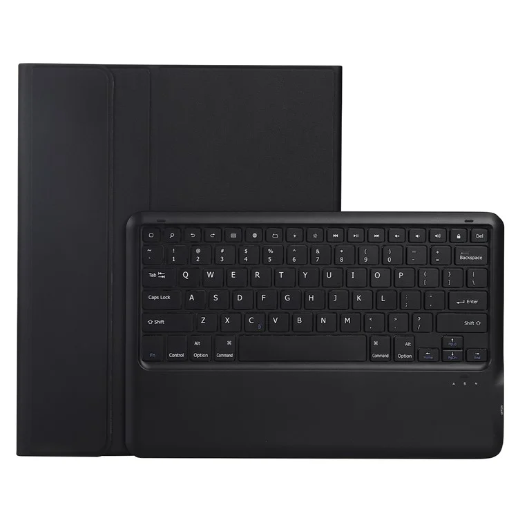 A14B Für iPad Pro 13 (2024) Bluetooth-Tastatur-Hülle mit Stiftfach, ultraflaches Tablet-Gehäuse - Schwarz