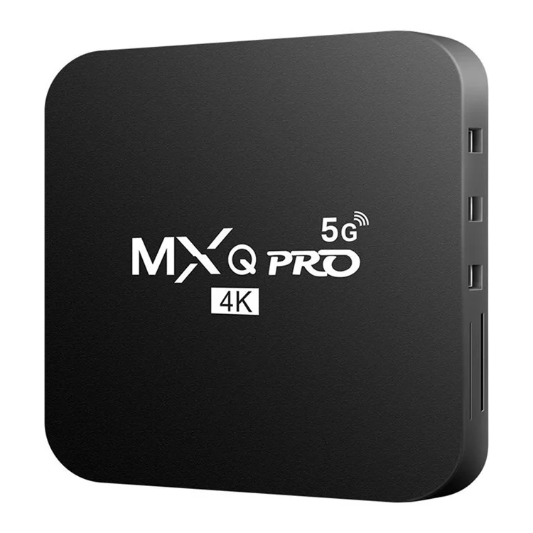 MXQ Pro Smart TV Box Dual Band WiFi Android 7.1 4K 3D Media Player TV Set-Top Box, 1+8GB - EU Plug