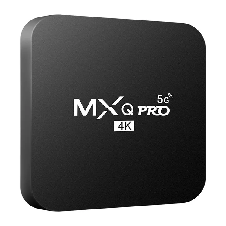 MXQ Pro Smart TV Box Dual Band WiFi Android 7.1 4K 3D Media Player TV Set-Top Box, 1+8GB - EU Plug