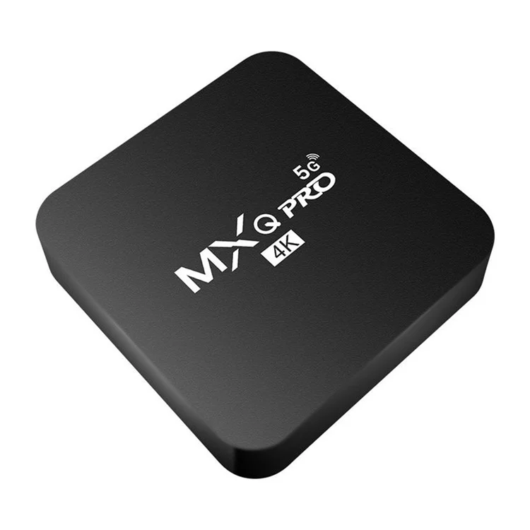 MXQ Pro Smart TV Box Dual Band WiFi Android 7.1 4K 3D Media Player TV Set-Top Box, 1+8GB - EU Plug