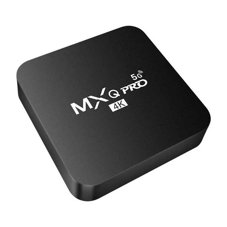 MXQ Pro Smart TV Box Dual Band WiFi Android 7.1 4K 3D Media Player TV Set-Top Box, 1+8GB - EU Plug