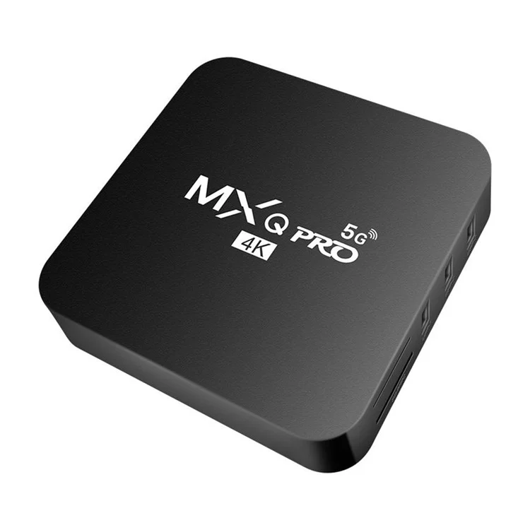 MXQ Pro Smart TV Box Dual Band WiFi Android 7.1 4K 3D Media Player TV Set-Top Box, 1+8GB - EU Plug