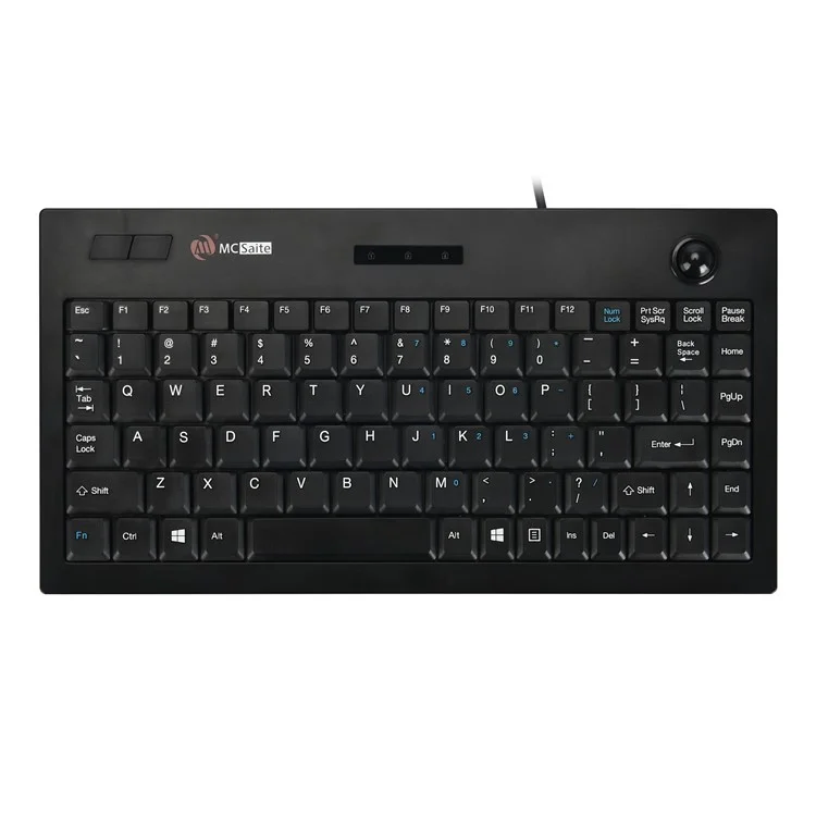 MCSAITE MC-9712 Ultra-Slim Keyboard Silent Typing USB Wired Mechanical Computer Keyboard
