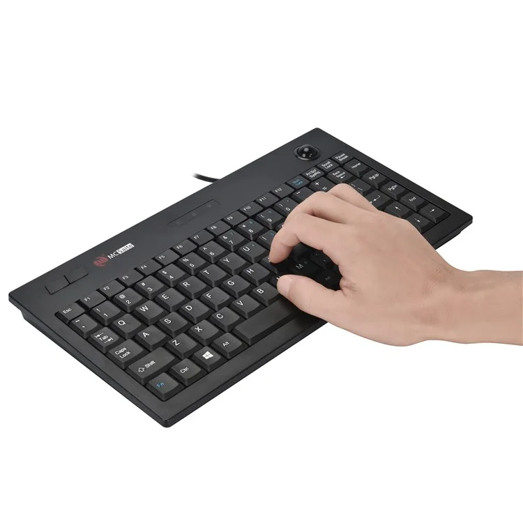 MCSAITE MC-9712 Ultra-Slim Keyboard Silent Typing USB Wired Mechanical Computer Keyboard