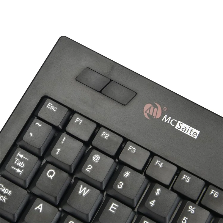 MCSAITE MC-9712 Ultra-Slim Keyboard Silent Typing USB Wired Mechanical Computer Keyboard