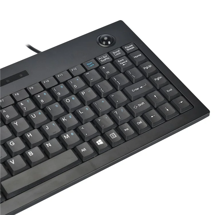 MCSAITE MC-9712 Ultra-Slim Keyboard Silent Typing USB Wired Mechanical Computer Keyboard