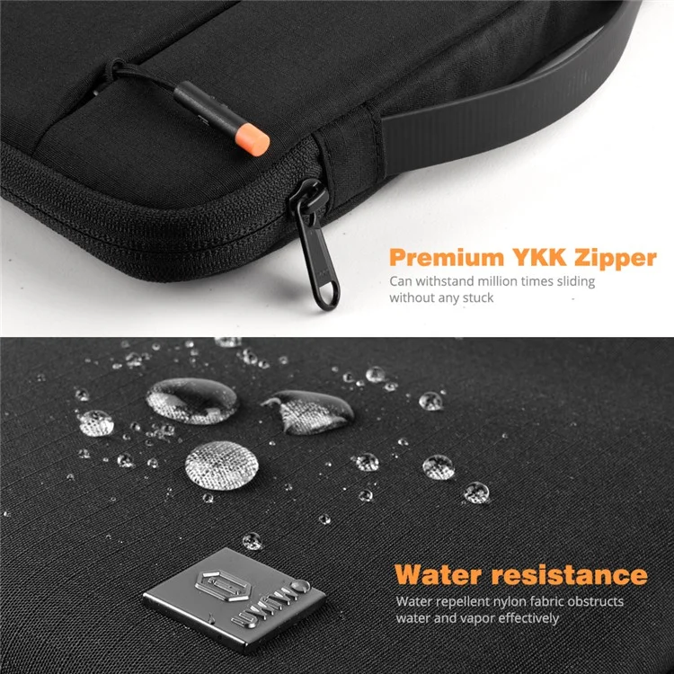 WIWU Borsa per laptop impermeabile della serie Alpha Custodia leggera per notebook da 15,6 pollici Laptop MacBook 