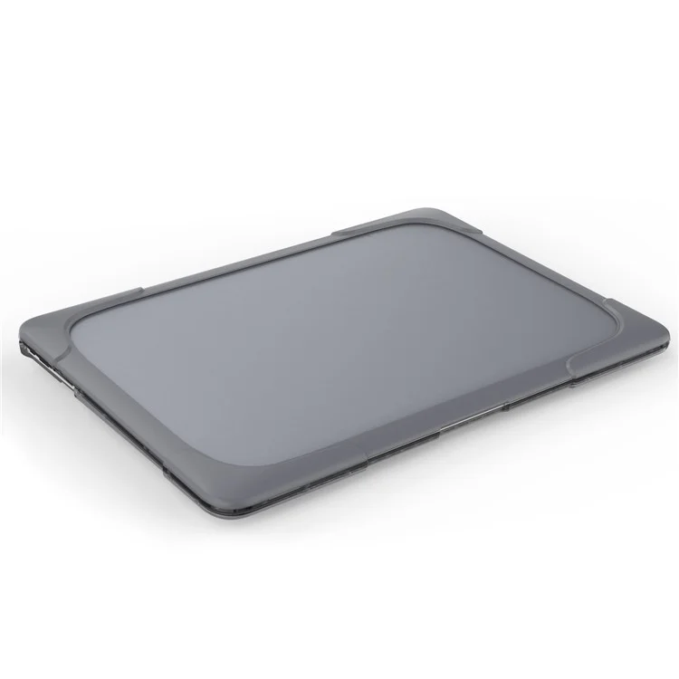 Caso de Proteção Híbrido PC+TPU Transparente Para MacBook Air 13 "(a1932/a2179) 2018/2019/2020 - Cinza