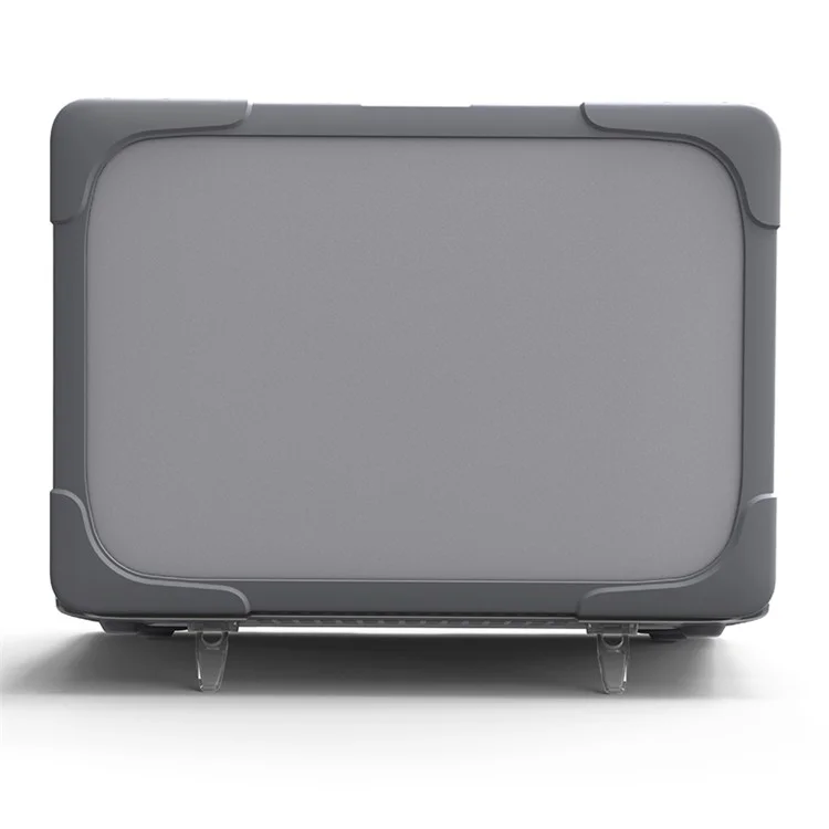 Custodia protettiva ibrida in PC+TPU trasparente per MacBook Air 13" (A1932 / A2179) 2018 / 2019 / 2020 - Grigio
