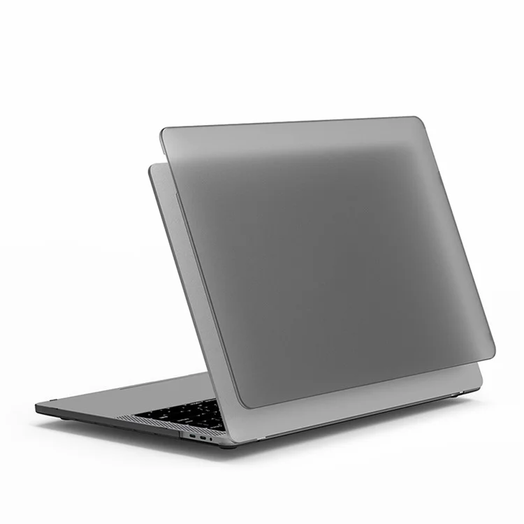 Wiwu i Shleld in Gomma Morbida Installazione a Due Pezzi Case di Copertina Glassata Per Macbook Pro 13,3 Pollici 2020 - Nero