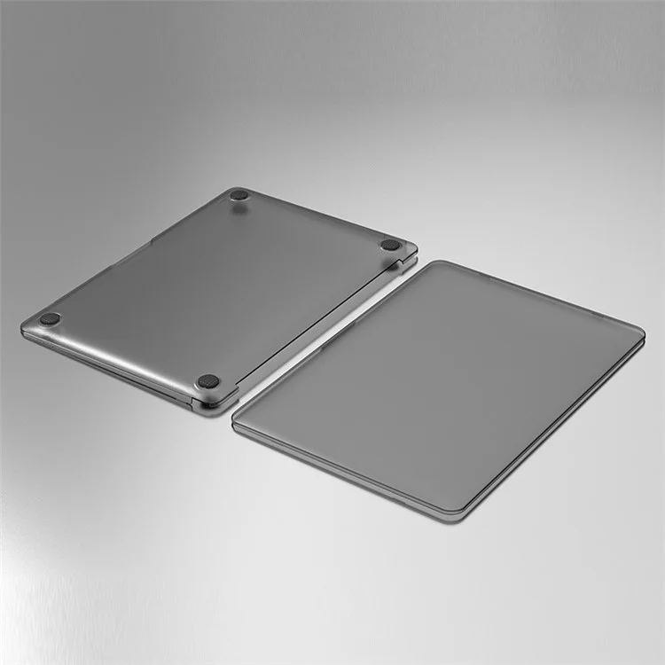 Wiwu i Shleld in Gomma Morbida Installazione a Due Pezzi Case di Copertina Glassata Per Macbook Pro 13,3 Pollici 2020 - Nero