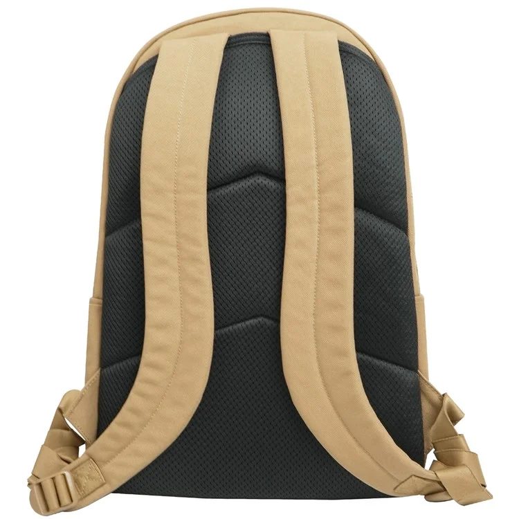 BENWIS LT-LBP-2-BK Solid Color 1000D Nylon Travel Sports Backpack Casual Dual Shoulder Bag - Yellow