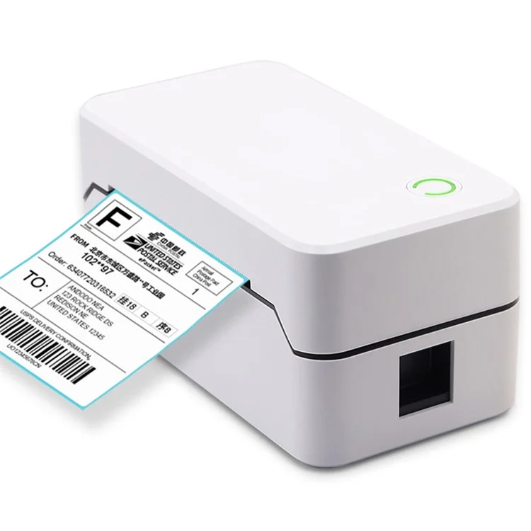 TDL407H 180mm / s High Speed Desktop Thermal Label Printer Barcode Printing Machine, Versione USB - Spina US