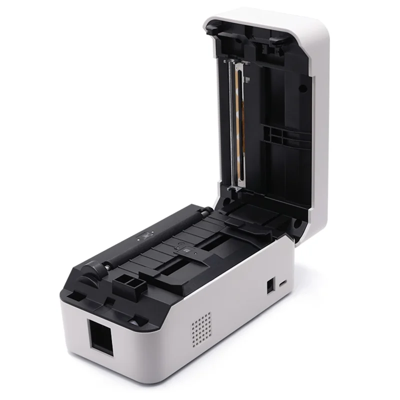 TDL401H 40-80mm Printing Width Thermal Printer Barcode Label Printer, USB+Bluetooth-compatible Version - EU Plug