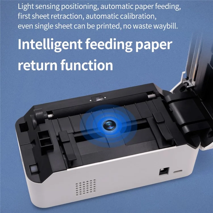 TDL401H USB Computer Thermal Label Printer Receipt Printing Tool - US Plug