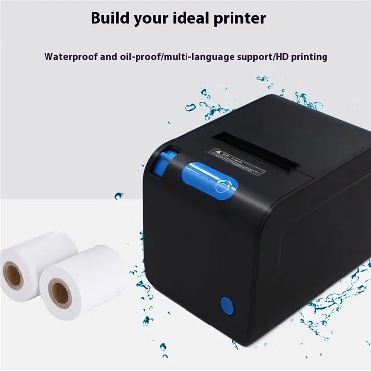 8032III Thermal Receipt Printer con larghezza di stampa della carta di 80 mm, supporta il sistema Windows - Spina USA