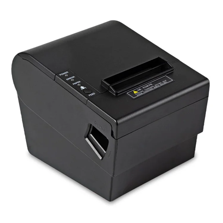 80370 USB+Bluetooth-compatible Thermal Label Printer  80mm Printing Width Receipt Printing Tool - EU Plug