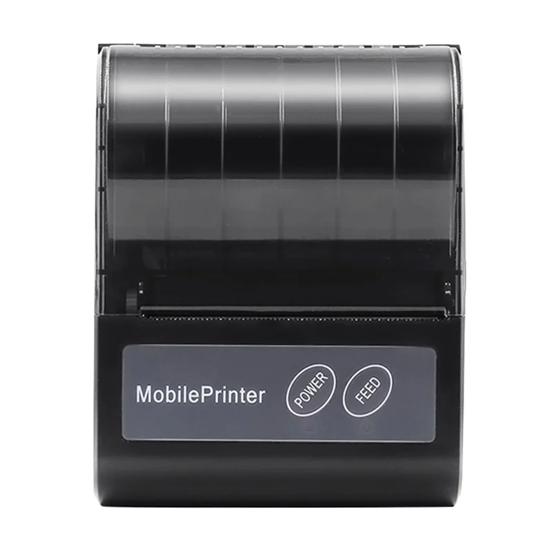80HB5 USB+Bluetooth-compatible 80mm Thermal Label Printer Receipt Printing Tool for Apple / Android- EU Plug