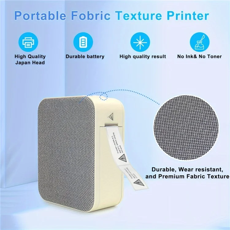 Impressora Térmica Sem Fio Bluetooth Marklife P15 PLUS Mini - Cinza