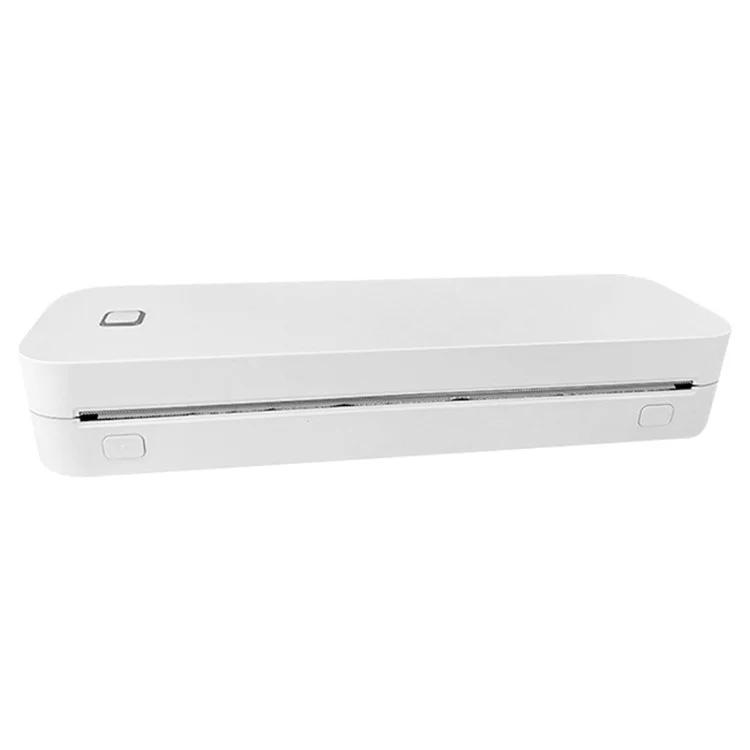 MARKLIFE D210 Mini Home Office Bluetooth-compatible Thermal Printer A4 Letter Paper Wireless Inkless Printer - White