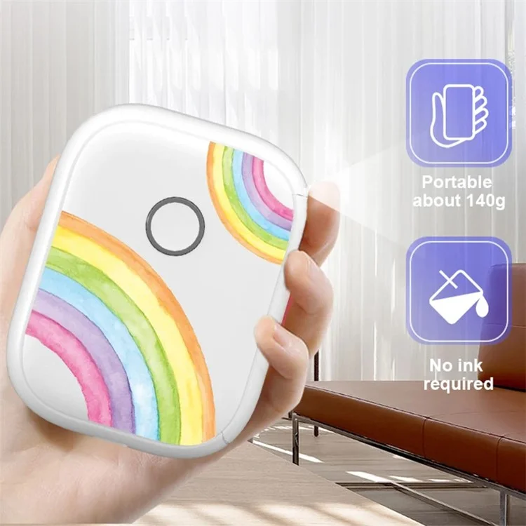 MARKLIFE P12 Mini Home Bluetooth-compatible Inkless Thermal Printer Wireless Labels Notes Printer