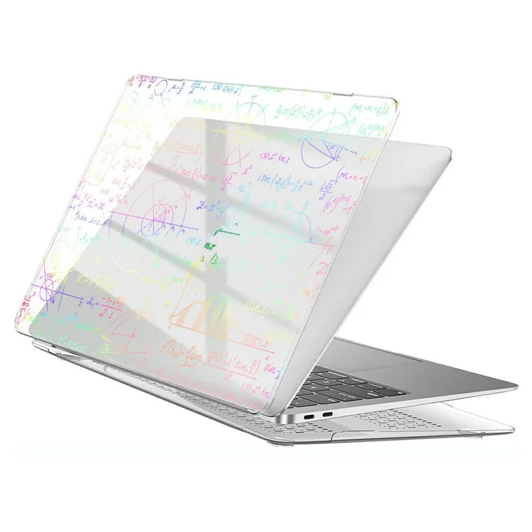 Para Macbook Air 15 Pulgadas (2023) A2941 (versión de la Ue) / A3114 Caja de Estampado en Frío Computadoras Portátiles PC Hard Shell - LT-02 Claro