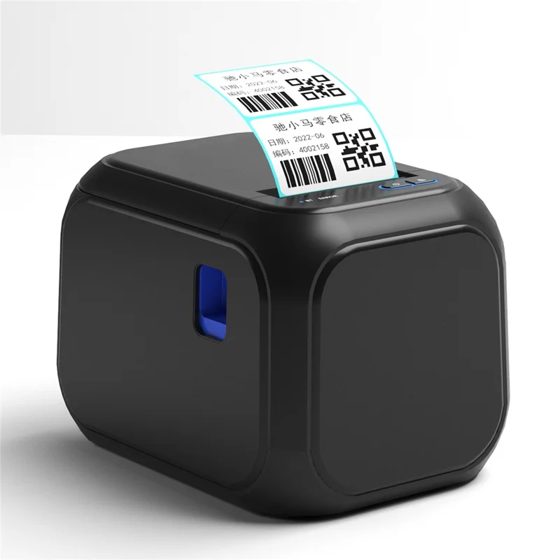 K30A Thermal Label Printer 20-84mm Bluetooth-compatible Barcode Label Maker, USB Type for Shipping Packages - EU Plug