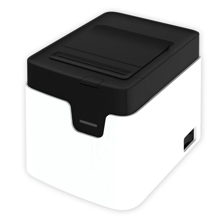 K31A Thermal Desk Label Printer 203DPI Barcode Label Maker, USB Type for Barcodes Address - UK Plug