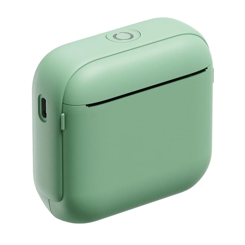 X6 Portable Mini Handheld Label Printer Thermal Printing Bluetooth-compatible Label Maker - Green