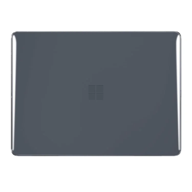 Étui cristal pour Microsoft Surface Laptop 7 13,8 pouces, housse de protection ultra-fine - Noir