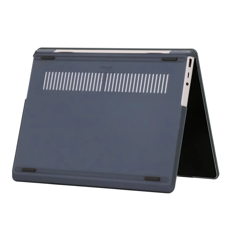 Funda mate para Microsoft Surface Laptop Go 3 / 2 / 1 de 12,4 pulgadas (1943 / 2013) Cubierta de portátil de PC dura - Negro