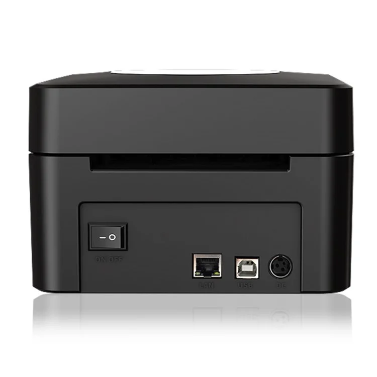 Термопринтер этикеток ZJ-9250 100 мм, USB, для отправки посылок - Черный / Американский штекер