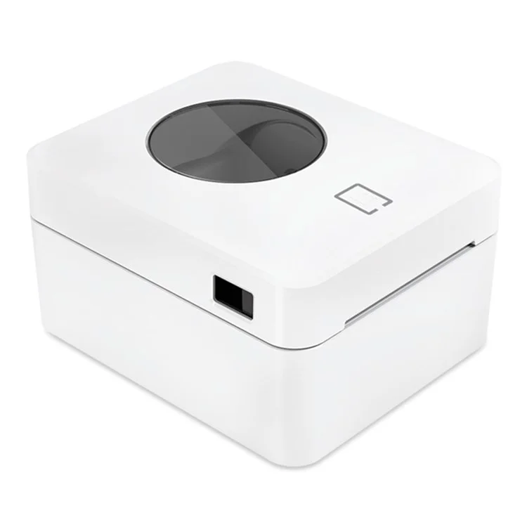 ZJ-9250 100mm Bluetooth-compatible USB Thermal Label Printer 4 x 6 inch Shipping Label Printer - White  /  US Plug