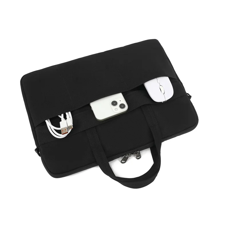COOLBELL CB-2125 Borsa per laptop da 13,3 pollici / Borsa a tracolla slim e leggera per business, impermeabile e antiurto - Grigio