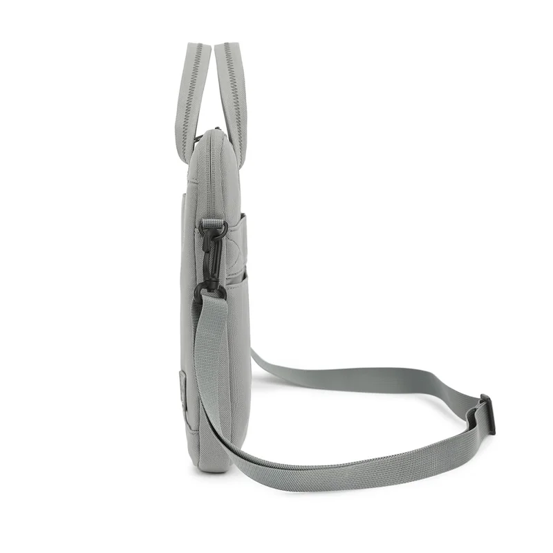 COOLBELL CB-2125 Borsa per laptop da 13,3 pollici / Borsa a tracolla slim e leggera per business, impermeabile e antiurto - Grigio