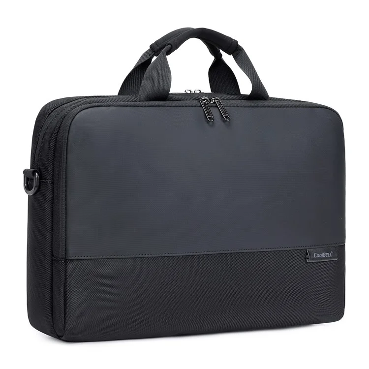 COOLBELL CB-2127 ударопрочный портфель для ноутбука с плечевым ремнем, сумка для ноутбука 15,6 дюйма - черная