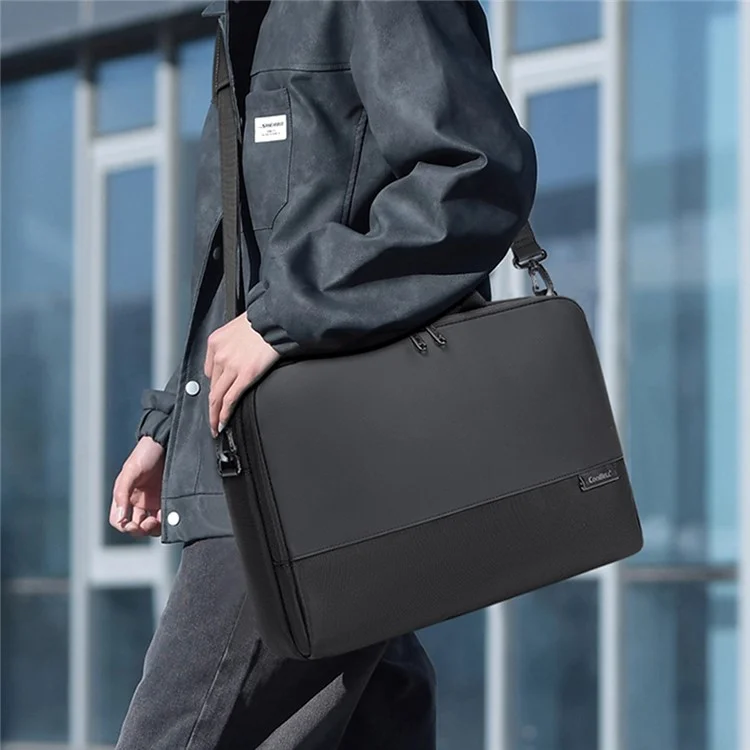 COOLBELL CB-2127 ударопрочный портфель для ноутбука с плечевым ремнем, сумка для ноутбука 15,6 дюйма - черная