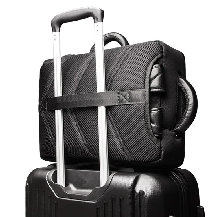 QIALINO Custodia per Laptop in Vera Pelle di Vacchetta per Notebook Universali da 15 Pollici con Funzione Antifurto