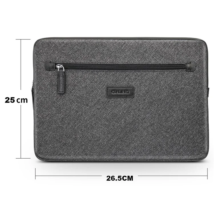 QIALINO Laptop Sleeve Bag for 13 Inch Notebook Portable Carrying Case