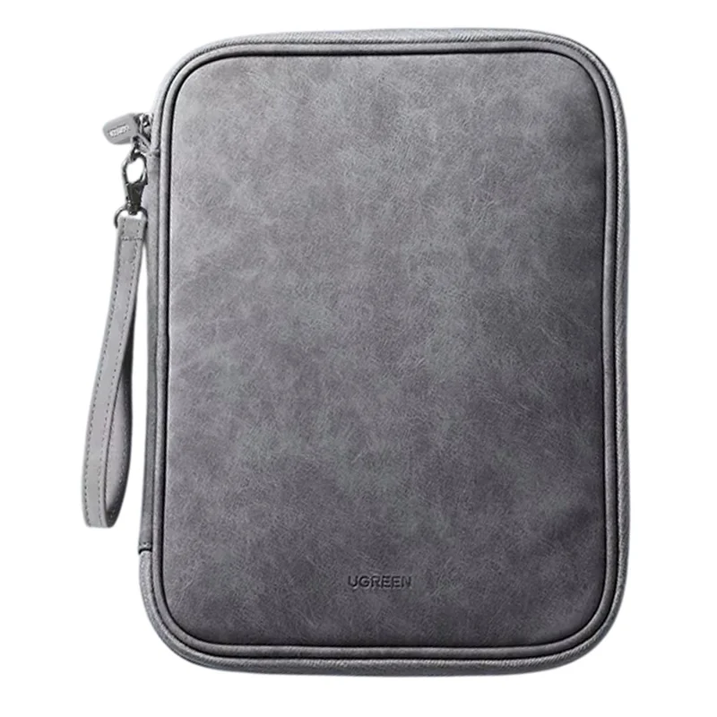 UGREEN 90435 Storage Bag for 11 Inch Laptop Shockproof PU Leather Portable Tablet Sleeve