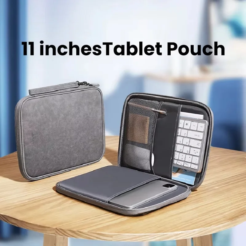 UGREEN 90435 Storage Bag for 11 Inch Laptop Shockproof PU Leather Portable Tablet Sleeve