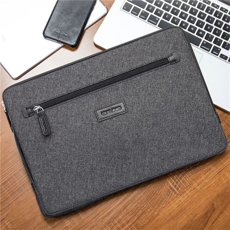 QIALINO For 13 Inch Laptop Sleeve Bag Waterproof Shockproof Carrying Case with Handle Strap