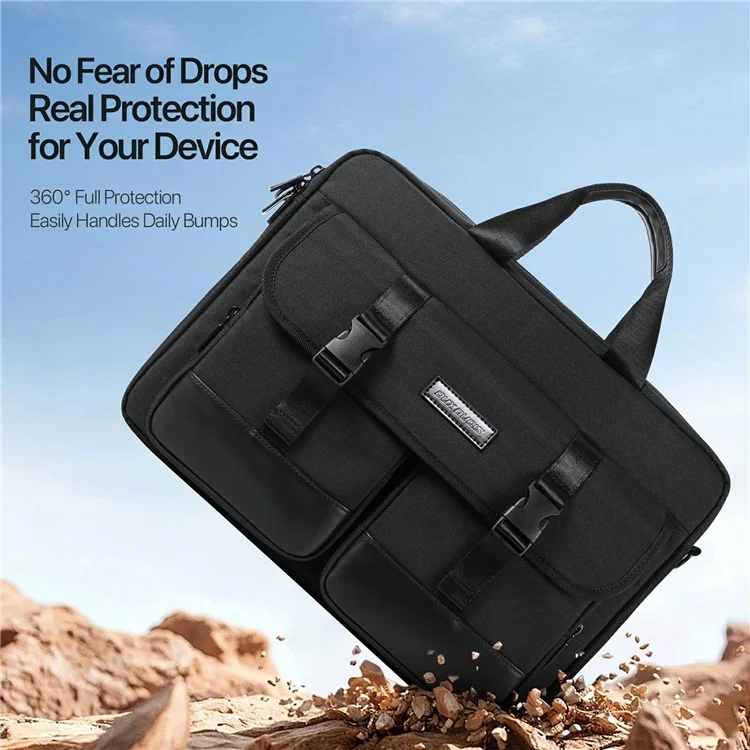 DUX DUCIS SERIE EDGE 14 - 15,4 Borsa per Laptop Portatile in Poliestere